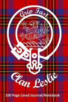 Paperback Clan Leslie 100 Page Lined Journal/Notebook Book