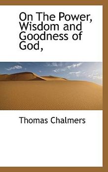 Paperback On the Power, Wisdom and Goodness of God, Book
