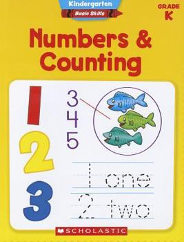 Paperback Numbers & Counting, Grade K Book