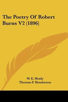 Paperback The Poetry Of Robert Burns V2 (1896) Book