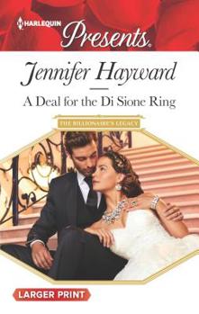 Mass Market Paperback A Deal for the Di Sione Ring [Large Print] Book