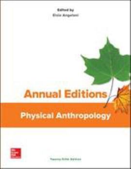 Paperback Annual Editions: Physical Anthropology, 25/E Book