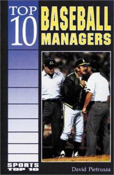 Library Binding Top 10 Baseball Managers Book