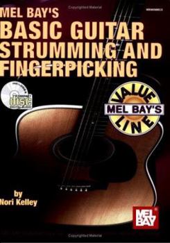 Paperback Mel Bay Basic Guitar Strumming and Fingerpicking Book