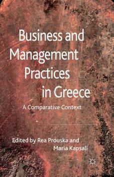 Paperback Business and Management Practices in Greece: A Comparative Context Book
