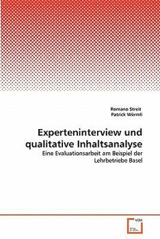 Paperback Experteninterview und qualitative Inhaltsanalyse [German] Book