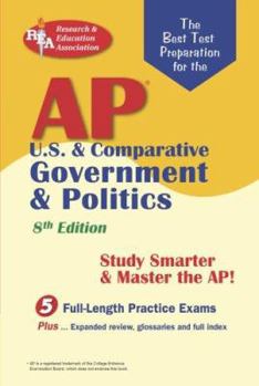 Paperback AP U.S. & Comparative Government & Politics Exams Book