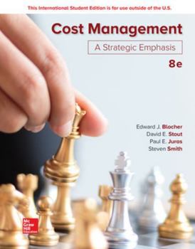 Paperback Cost Management: A Strategic Emphasis Book