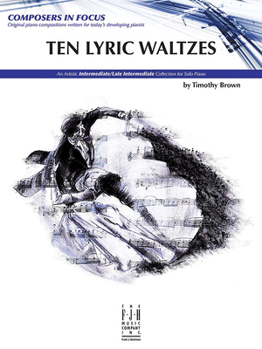 Paperback Ten Lyric Waltzes Book