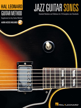 Paperback Jazz Guitar Songs: Hal Leonard Guitar Method Supplement (Bk/Online Audio) [With CD (Audio)] Book