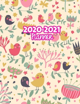 2020-2021 Planner: Two Year Calendar Organizer and Goal Journal | January 2020 - December 2021 Daily, Weekly and Monthly Planner Book with Back Sticker Expression Wall for 2 Years | Design Code 609926