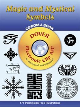 Paperback Magic and Mystical Symbols [With CDROM] Book