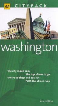 Paperback AA CityPack Washington (AA CityPack Guides) Book