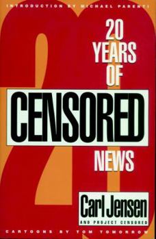 Hardcover 20 Years of Censored News Book