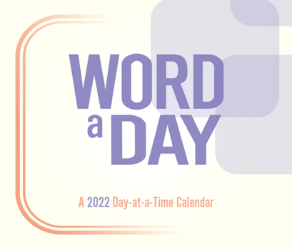 Calendar 2022 Word a Day Box Book