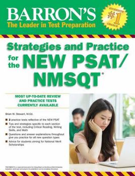 Paperback Barron's Strategies and Practice for the New Psat/NMSQT Book