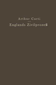 Paperback Englands Zivilprozeß [German] Book