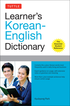 Paperback Tuttle Learner's Korean-English Dictionary: The Essential Student Reference Book