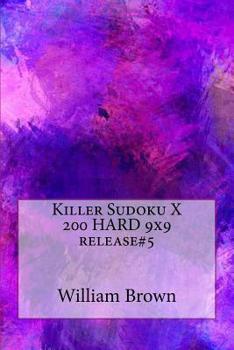 Paperback Killer Sudoku X - 200 HARD release#5 Book