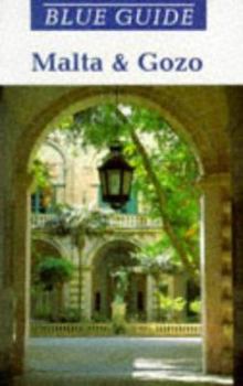 Paperback Blue Guide: Malta and Gozo (Blue Guides (Only Op)) Book