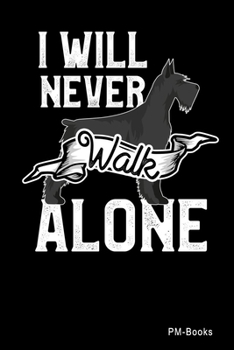 Paperback I Will Never Walk Alone: Kariertes A5 Notizbuch oder Heft f?r Sch?ler, Studenten und Erwachsene Book