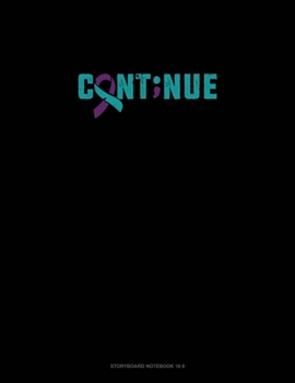 Paperback Cont;nue: Storyboard Notebook 1.85:1 Book