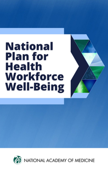 Paperback National Plan for Health Workforce Well-Being Book