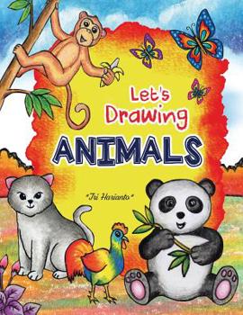 Paperback Let's DRAWING ANIMALS: Step by step Drawing animals with Fun! Book