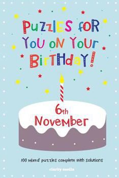 Paperback Puzzles for you on your Birthday - 6th November Book