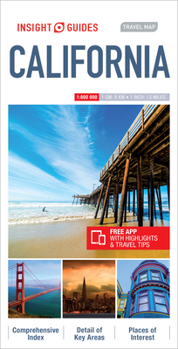 Map Insight Guides Travel Map California Book