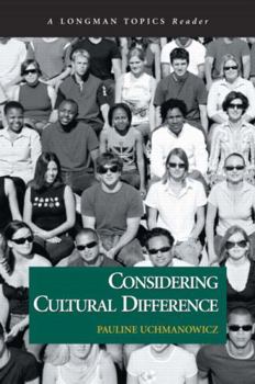 Paperback Considering Cultural Difference, a Longman Topics Reader Book