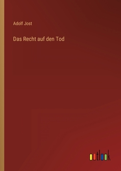 Paperback Das Recht auf den Tod [German] Book