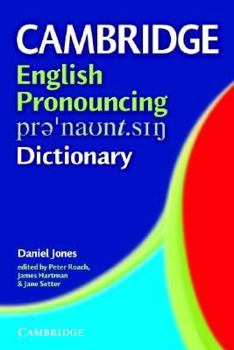 Paperback English Pronouncing Dictionary Book