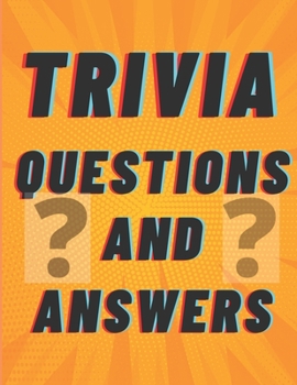 Paperback Trivia Questions and answers: activity book [Large Print] Book