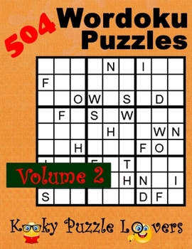 Paperback Wordoku, Volume 2: 504 Puzzles Book