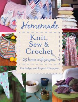 Paperback Homemade Knit, Sew and Crochet Book