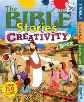 Spiral-bound The Bible Stories Creativity Book [With Stencils and Art Paper] Book