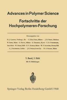 Paperback Advances in Polymer Science: Fortschritte Der Hochpolymeren-Forschung Book