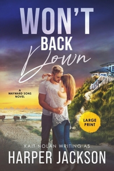 Paperback Won't Back Down [Large Print] Book