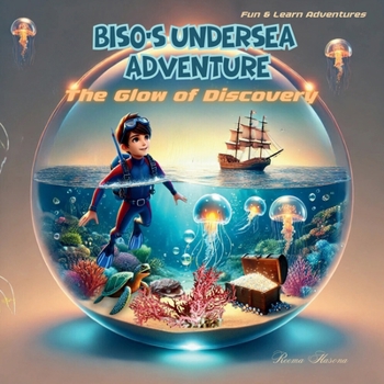 Paperback Biso's Undersea Adventure: The Glow of Discovery [Large Print] Book