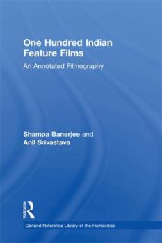 Paperback One Hundred Indian Feature Films: An Annotated Filmography Book