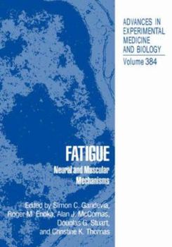 Hardcover Fatigue: Neural and Muscular Mechanisms Book