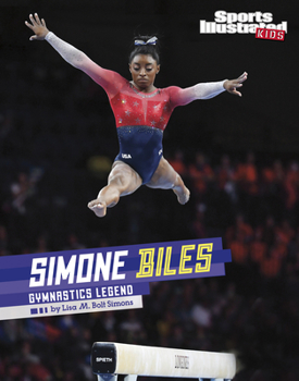 Hardcover Simone Biles: Gymnastics Legend Book