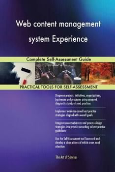 Paperback Web content management system Experience Complete Self-Assessment Guide Book