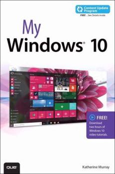 Paperback My Windows 10 (Includes Video and Content Update Program) Book