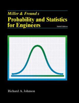 Hardcover Miller and Freund's Probability and Statistics for Engineers Book