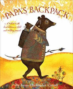 Hardcover Papa's Backpack Book