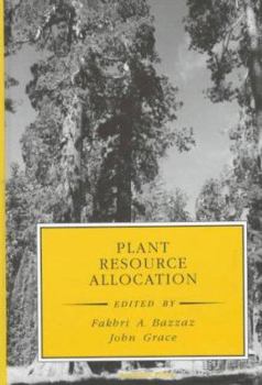 Hardcover Plant Resource Allocation Book