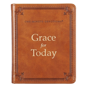 Bonded Leather One Minute Devotions Grace for Today Book