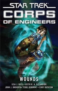Paperback Star Trek: Corps of Engineers: Wounds Book